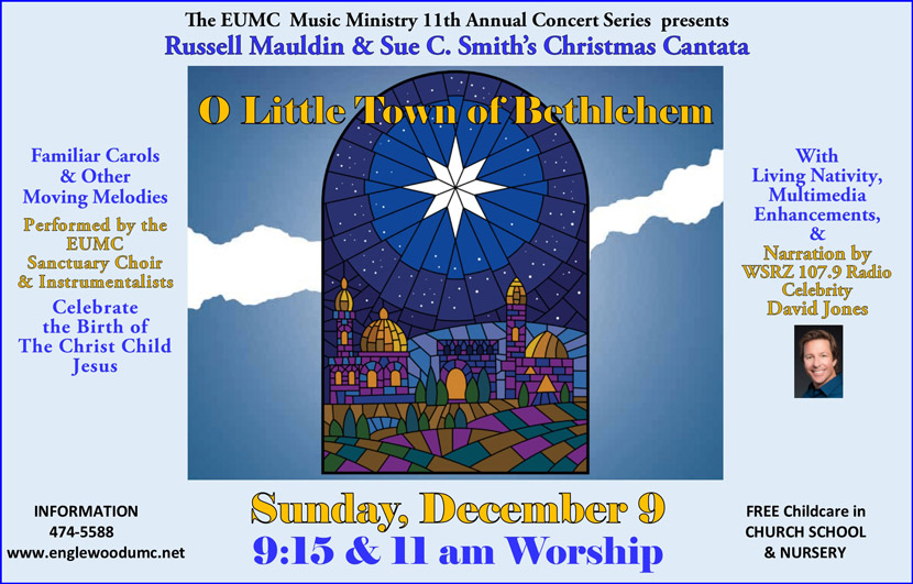 O Little Town of Bethlehem Cantata Flyer