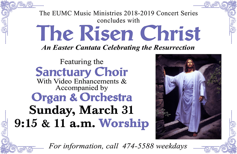Easter Cantata 2019 Flyer