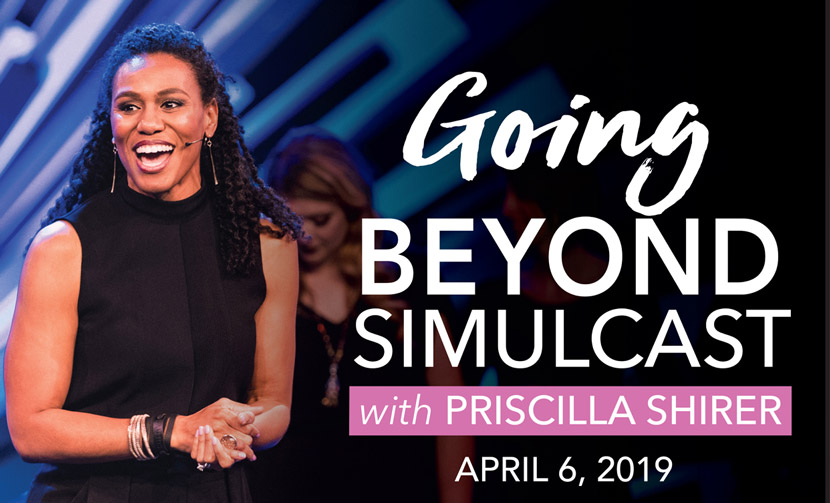 Priscilla Shirer Going Beyond Simulcast Flyer