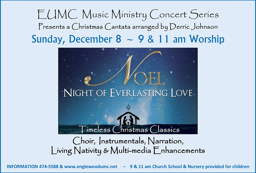 Noel Night of Everlasting Love Christmas Cantata Flyer